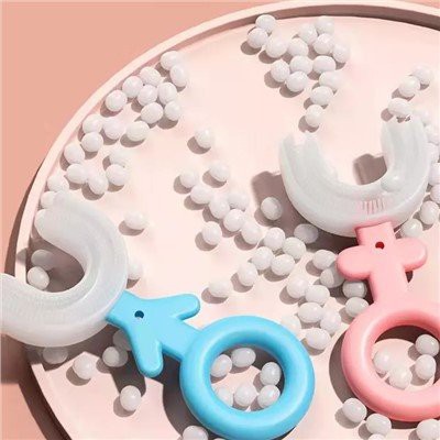 แปรงสีฟันเด็กรูปตัวยู