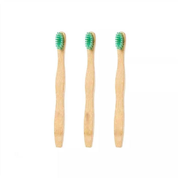 Charcoal Soft Bristle Adult Wood Toothbrush
