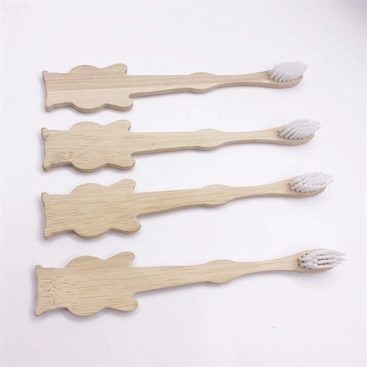 animal shape bamboo brush